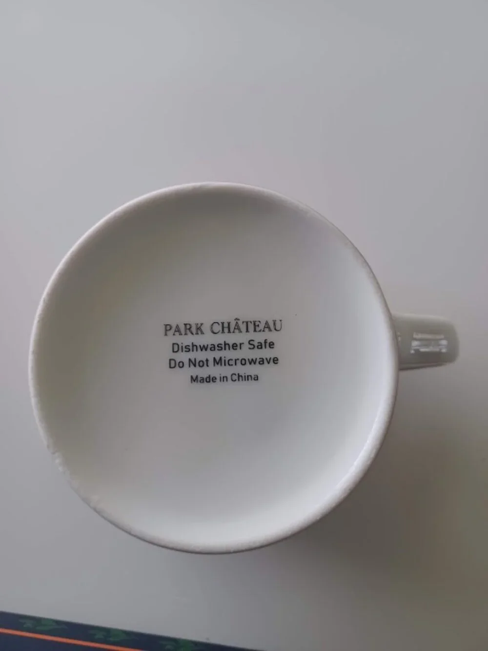 Park Chateau Nutcracker Mugs Set of 4 Fine Porcelain Christmas Holiday Boxed